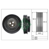 INA Crankshaft Pulley (tvd) 544016610 thumbnail