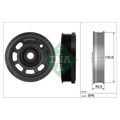 INA Crankshaft Pulley (tvd) 544017410