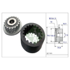 INA Overrunning Alternator Pulley 535018610 thumbnail