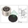 INA Overrunning Alternator Pulley 535029810 thumbnail