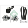 INA Water Pump & Drive Belt Kit 529037130 thumbnail
