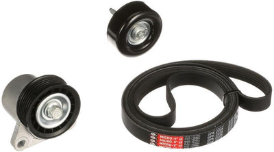Alternator V-Ribbed Drive Belt Kit Gates Micro-V® K016PK2228 - tradevehicleparts.co.uk
