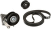 Gates Alternator V-Ribbed Drive Belt Kit Micro-V K016PK2390 thumbnail