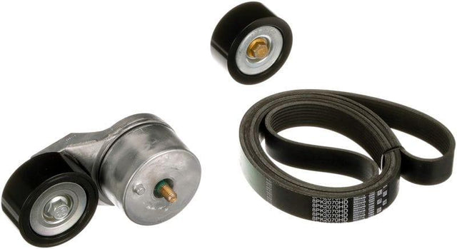 Gates Alternator V-Ribbed Drive Belt Kit Micro-V K018PK2070HD - image 2
