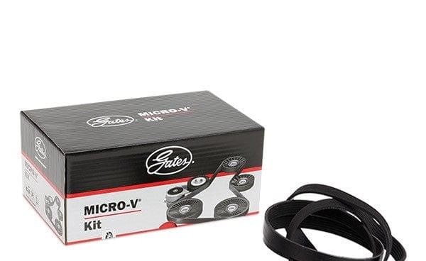 Gates Alternator V-Ribbed Drive Belt Kit Micro-V K036PK2245 - OEM Quality Replacement - image 2