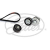 Gates Alternator V-Ribbed Drive Belt Kit Micro-V K046PK1718 thumbnail