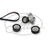 Gates Alternator V-Ribbed Drive Belt Kit Micro-V K055PK1645 thumbnail