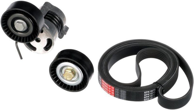 Gates Alternator V-Ribbed Drive Belt Kit Micro-V K116PK1873 - image 2