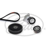 Gates Alternator V-Ribbed Drive Belt Kit Micro-V K136PK1903 thumbnail