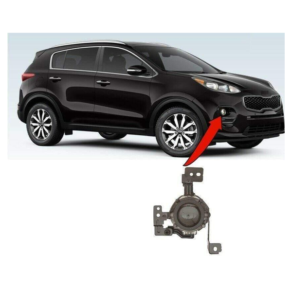 Fits Kia Sportage 2016-2018 Fog Light Lamp Driver Side
