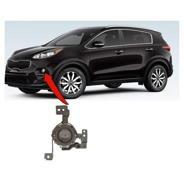 Fits Kia Sportage 2016-2018 Fog Light Lamp Passenger Side