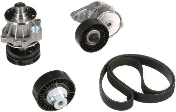 Gates Alternator V-Ribbed Drive Belt Kit & Water Pump Micro-V KP16PK1540 - image 2