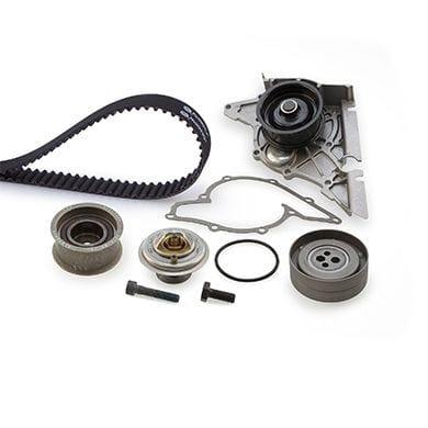 Timing Belt & Water Pump Kit With Thermostat Gates PowerGrip® KP2TH15344XS - tradevehicleparts.co.uk