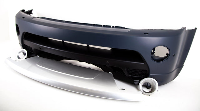 Fits Range Rover Sport Autobiography 2009-2013 Front Bumper Complete Silver Spoiler - image 3