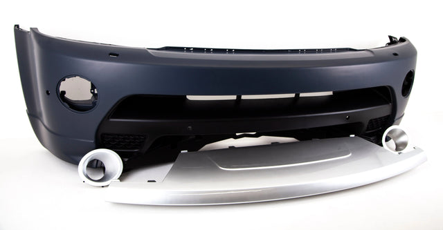 Fits Range Rover Sport Autobiography 2009-2013 Front Bumper Complete Silver Spoiler - image 2