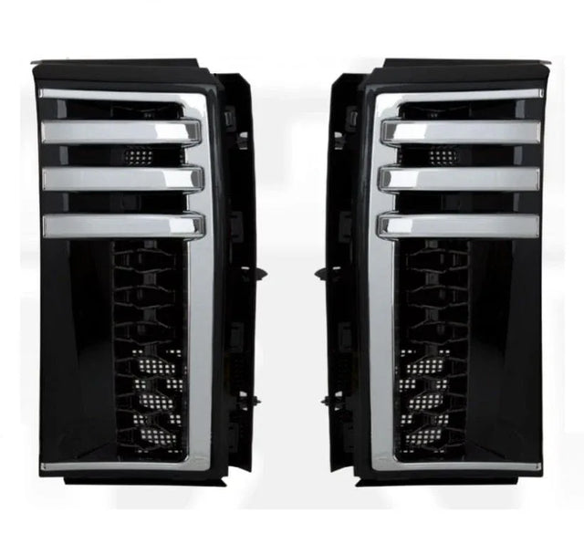 Fits Range Rover Autobiography Ultimate L322 2009-2012 Side Vents Black & Chrome - image 2