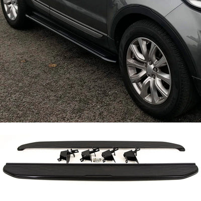 Fits Range Rover Evoque 2011-2018 Side Steps Running Boards Dynamic Style Black - tradevehicleparts.co.uk