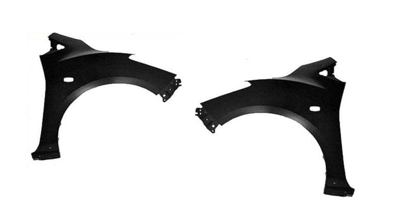 Mazda 2 2007-2010 Front Wing Primed Pair Left & Right With Sill Moulding Hole