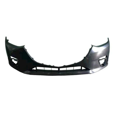 Fits Mazda 3 2014-2016 Front Bumper Primed Without Washer Or PDC Holes