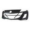 Fits Mazda 3 Hatchback 2009-2012 Front Bumper Primed Standard Models thumbnail