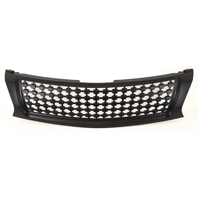 For Mitsubishi L200 Triton 2015-2019 Front Bumper Grille Badgless Black - tradevehicleparts.co.uk