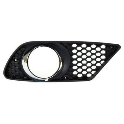 Fits Mercedes C-Class W204 Amg 2007-2011 Front Bumper Fog Grille Driver Side With Hole