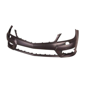 Fits Mercedes C-Class W204 Saloon 2011-2014 Front Bumper Primed W/ Washer And Pdc Amg