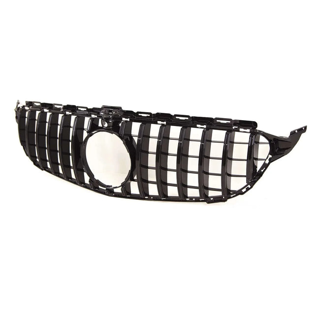 Fits Mercedes C Class W205 2014-2018 Front Bumper Grille Gloss Black Sport C63 Sport - image 3
