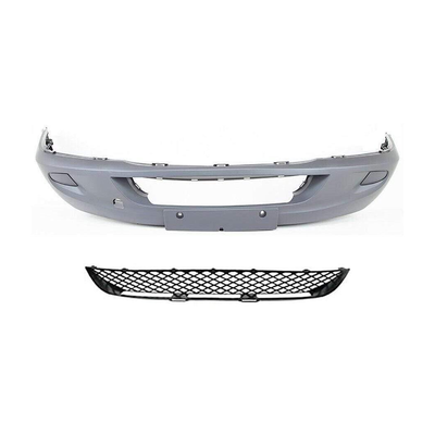 Fits Mercedes Sprinter 2006-2013 Front Bumper Kit With Grille Gray No Fog Holes