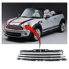 Fits Mini Cabriolet R57 2009-2015 Front Grille Main Centre Mat Black With Chrome thumbnail