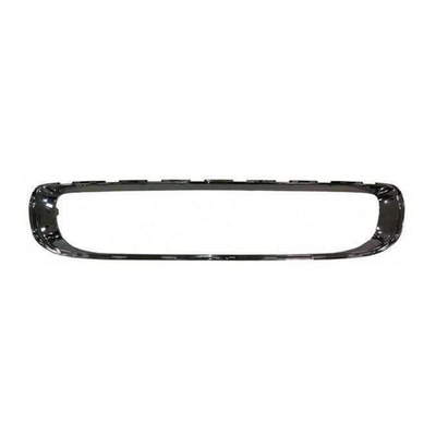 Fits Mini Hatch R56 Lci 2010-2014 Front Bumper Lower Centre Grille Frame Chromed