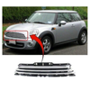 Fits Mini One R56 2006-2014 Front Grille Main Centre Mat Black With Chrome Moulding thumbnail