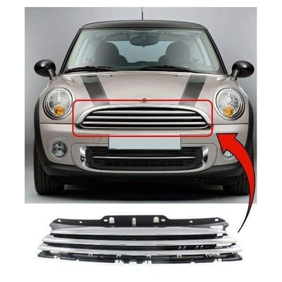 Fits Mini R55 R56 R57 R58 R59 2011-2014 Front Bumper Grille Upper Not S,Sd,Jcw