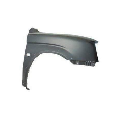 Fits Mitsubishi L200 1996-2006 Front Wing Primed With Indicator And Moulding Hole Driver Side