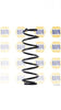 NAPA 2 x Coil Springs Rear Axle NCS1462 thumbnail