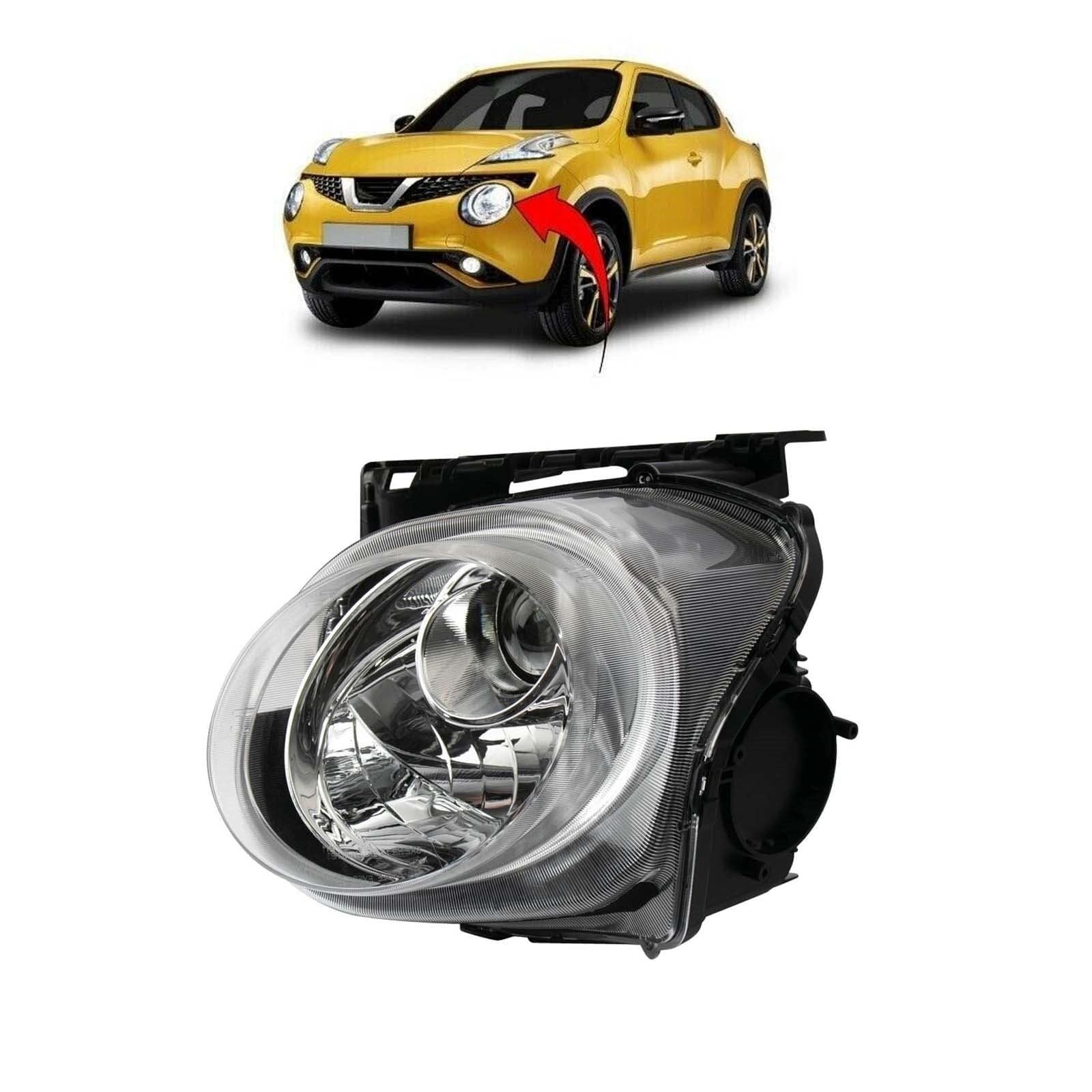 Nissan Juke 2014-2019 Headlight Headlamp Electric Passenger Side