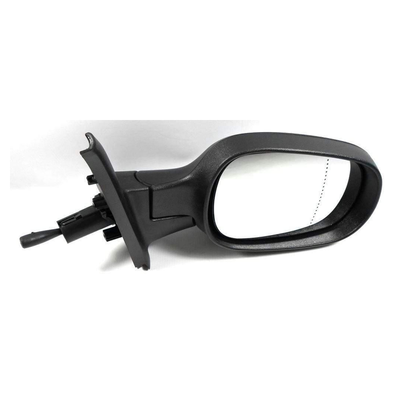 Fits Nissan Micra 2003-2010 Door Wing Mirror Manual Cable Black Driver Side