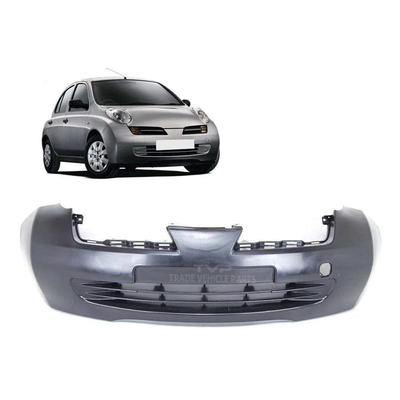 Fits Nissan Micra K12 2003-2006 Front Bumper No Fog Holes No Pdc Or Washer Holes