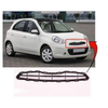 Fits Nissan Micra K13 2011-2013 Front Bumper Upper Grille With Chrome Moulding thumbnail