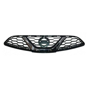 Fits Nissan Micra K14 2013-2017 Front Grille Black With Chrome Moulding