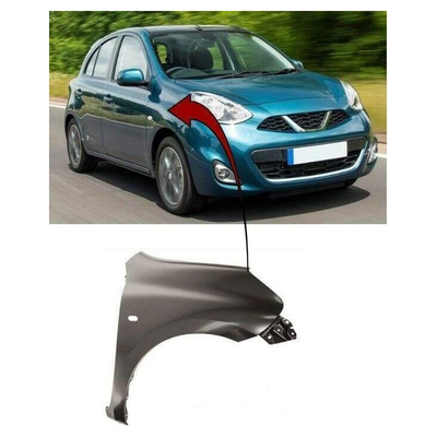 Fits Nissan Micra K14 2013-2017 Front Wing Primed Driver Side 