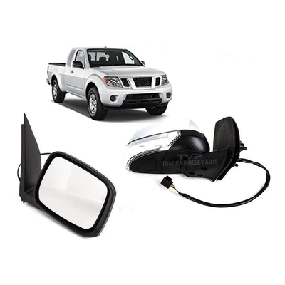Fits Nissan Navara 2006-2015 Door Wing Mirror Electric With Indicator Chrome Cover Right
