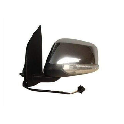 Fits Nissan Navara 2006-2015 Door Wing Mirror Electric Chrome Indicator N/S