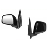 Fits Nissan Pathfinder 2005-2014 Door Wing Mirror Electric Black Passenger Side thumbnail