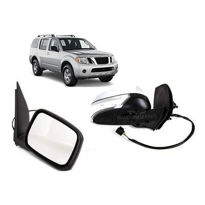 Fits Nissan Pathfinder 2007-2014 Door Wing Mirror Electric With Indicator Chrome Cover Right