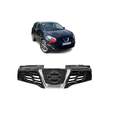Fits Nissan Qashqai 2010-2014 Front Main Grille With Chrome Trim