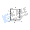 NRF Air Conditioning Condenser 350325 thumbnail