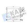 NRF Air Conditioning Condenser 350555 thumbnail