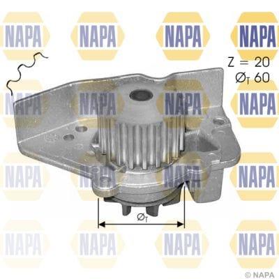 NAPA Water Pumps Engine Cooling Water Pump NWP1391 - image 2