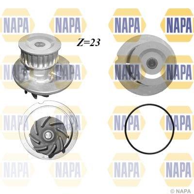 NAPA Water Pumps Engine Cooling Water Pump NWP1427 - image 2